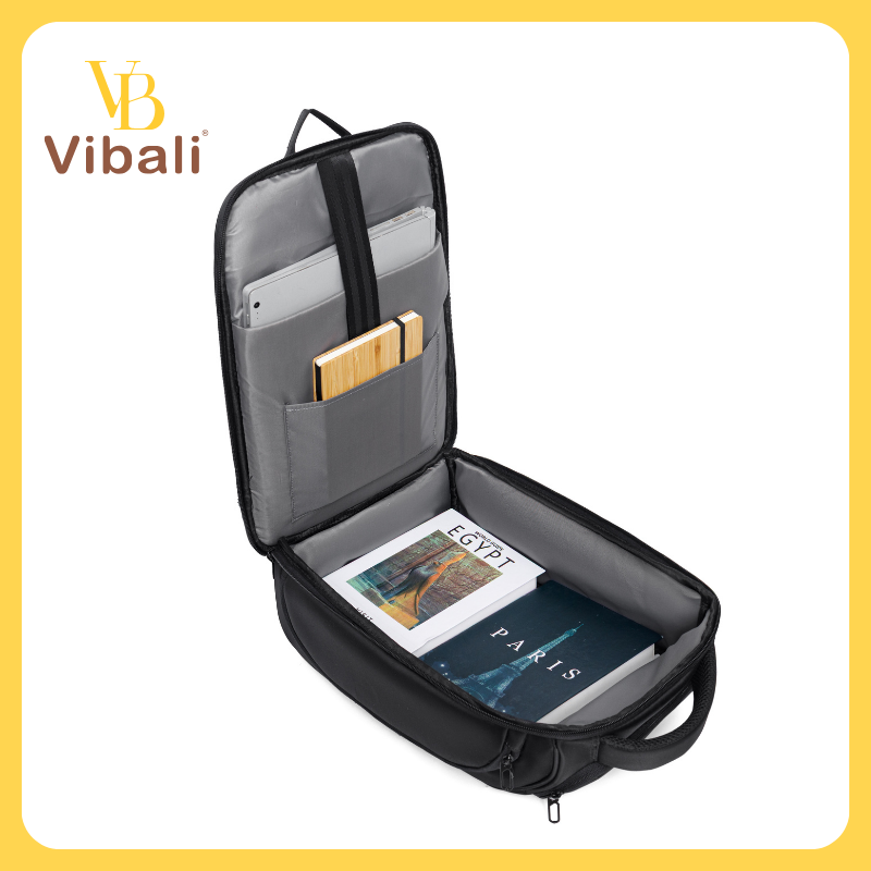 Balo laptop công sở VBB107 VBB107 cac ngan ben trong balo