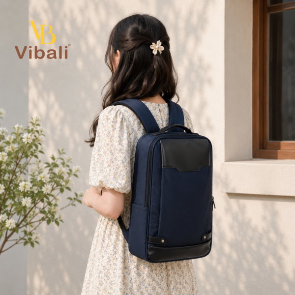 Balo laptop VBB091 phối da Balo laptop VBB091 phối da