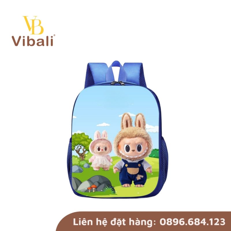 6 thiết kế Balo đồng phục trại hè được nhiều trường lựa chọn balo hoa tiet tran vien