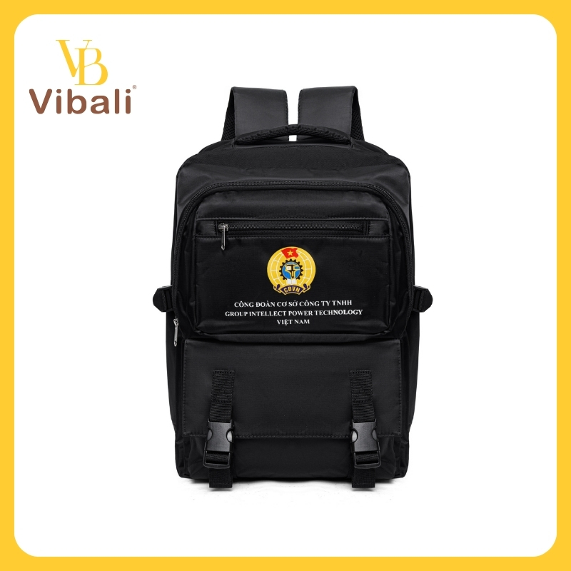 Balo laptop VBB074 in logo quà tặng công đoàn