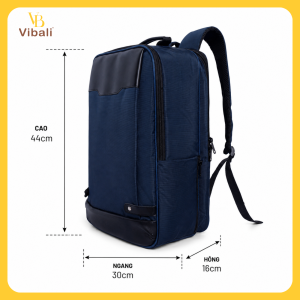 Balo laptop VBB091 phối da