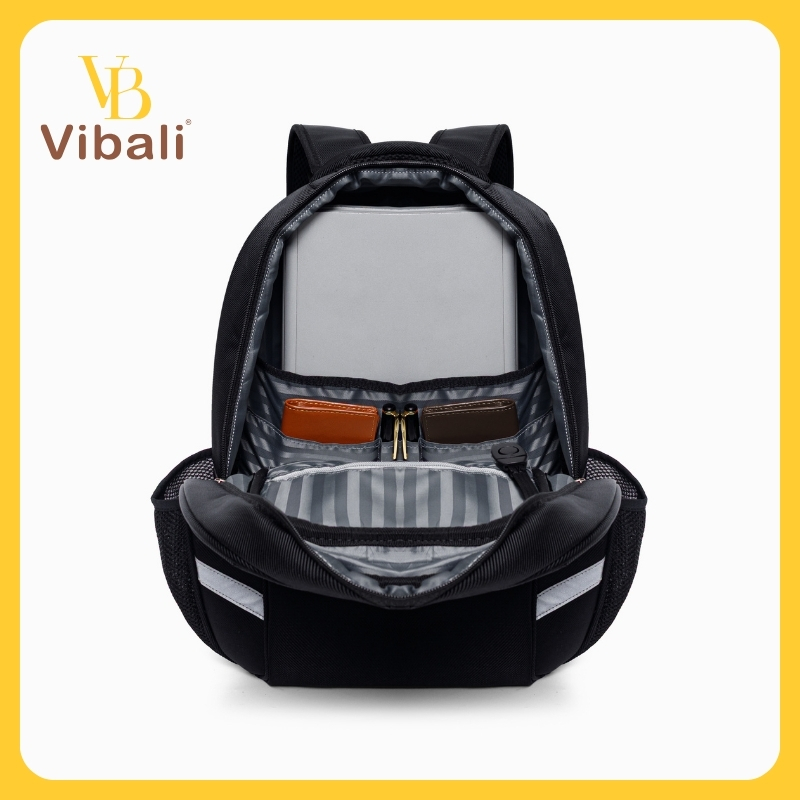 Balo laptop cao cấp VBB114 ngan phia trong cua balo VBB114