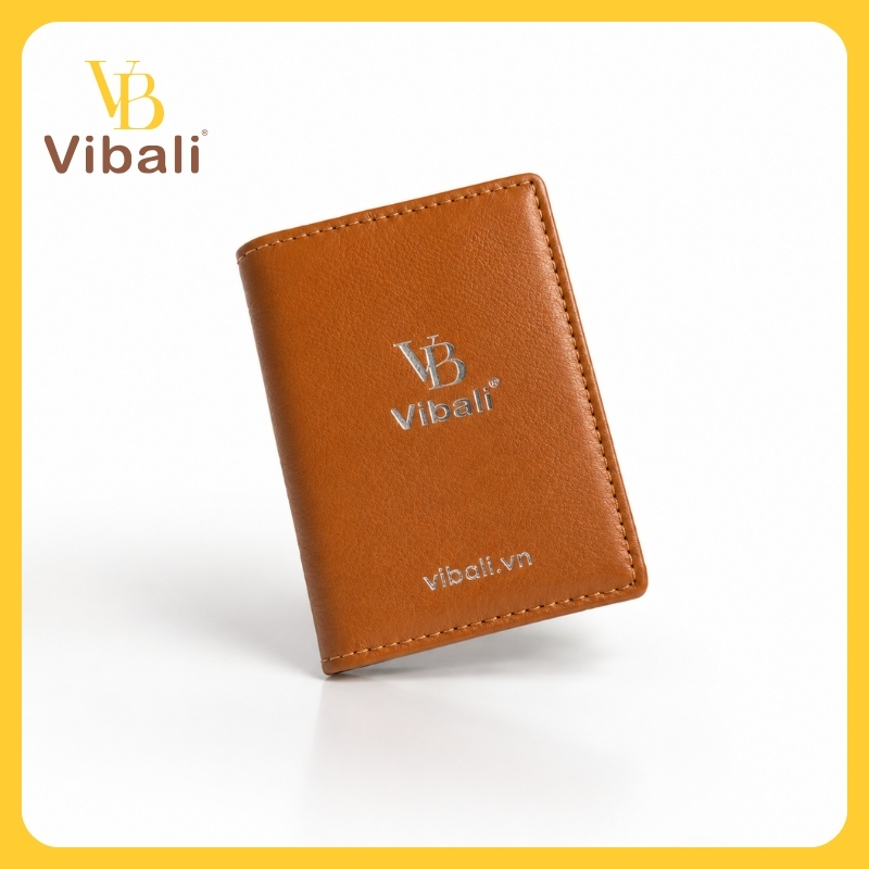 Ví da đựng name card Ví da đựng name card màu bò