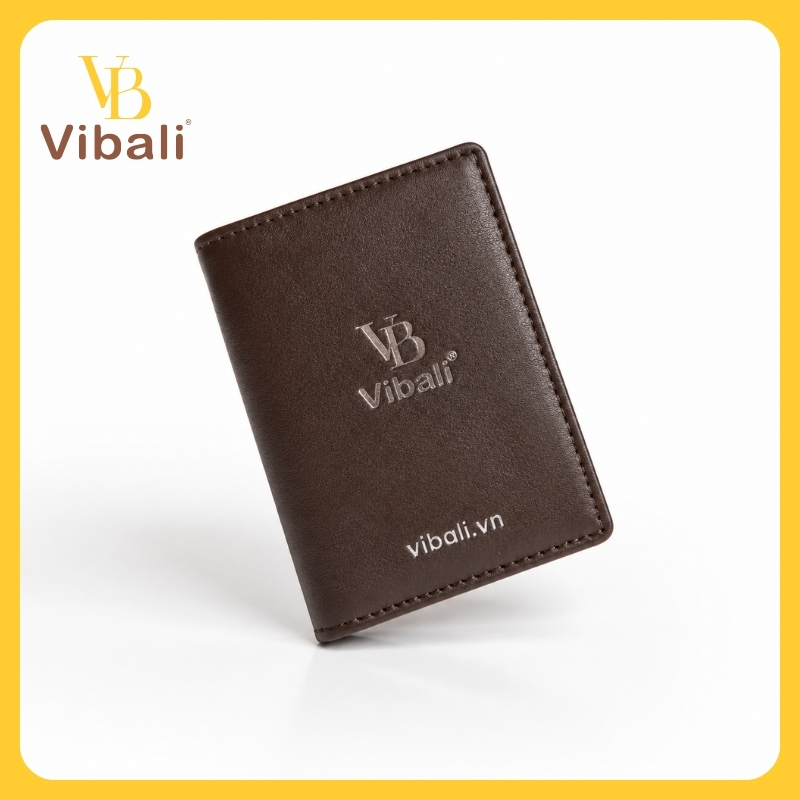 Ví da đựng name card Ví da đựng name card màu nâu