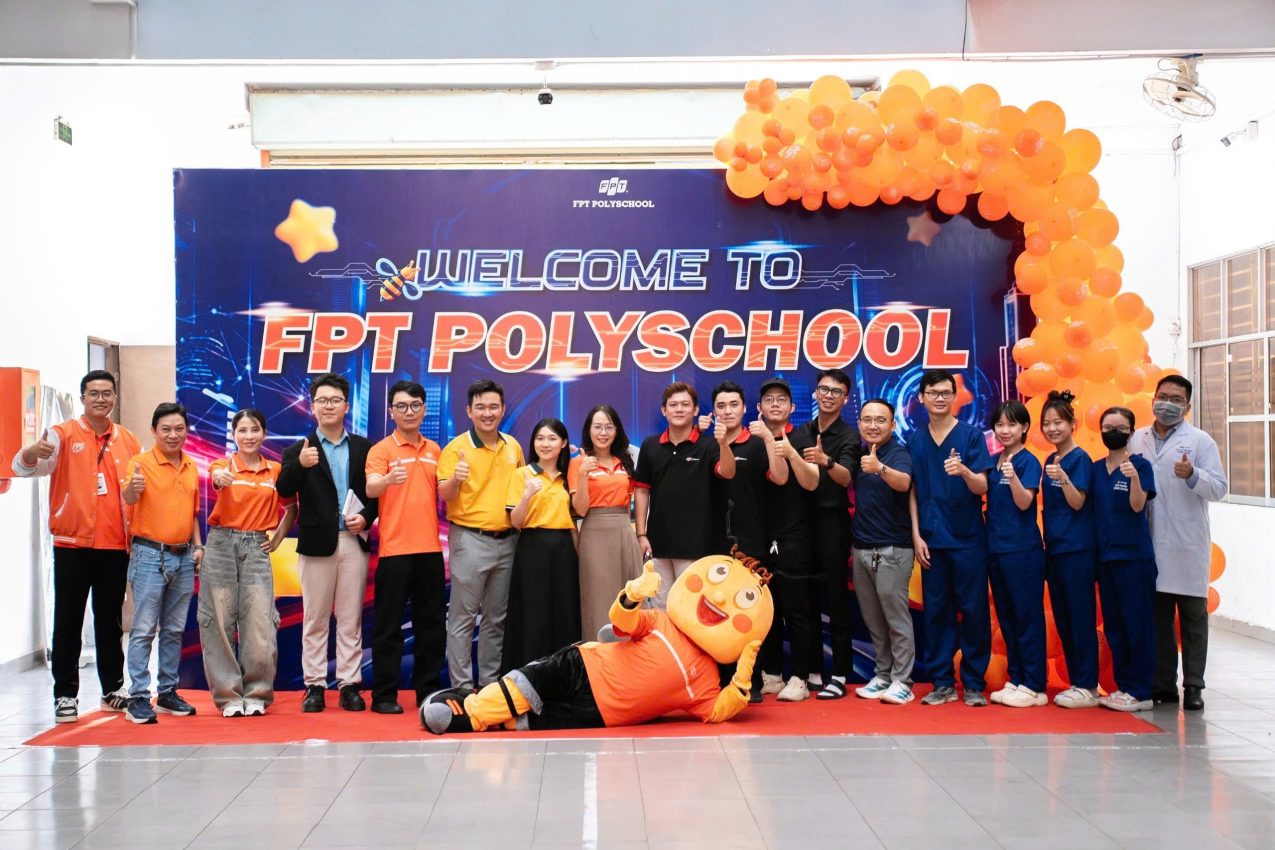 VIBALI đồng hành cùng FPT PolySchool tại sự kiện Running Bee 2026 vibali dong hanh su kien running bee 2026