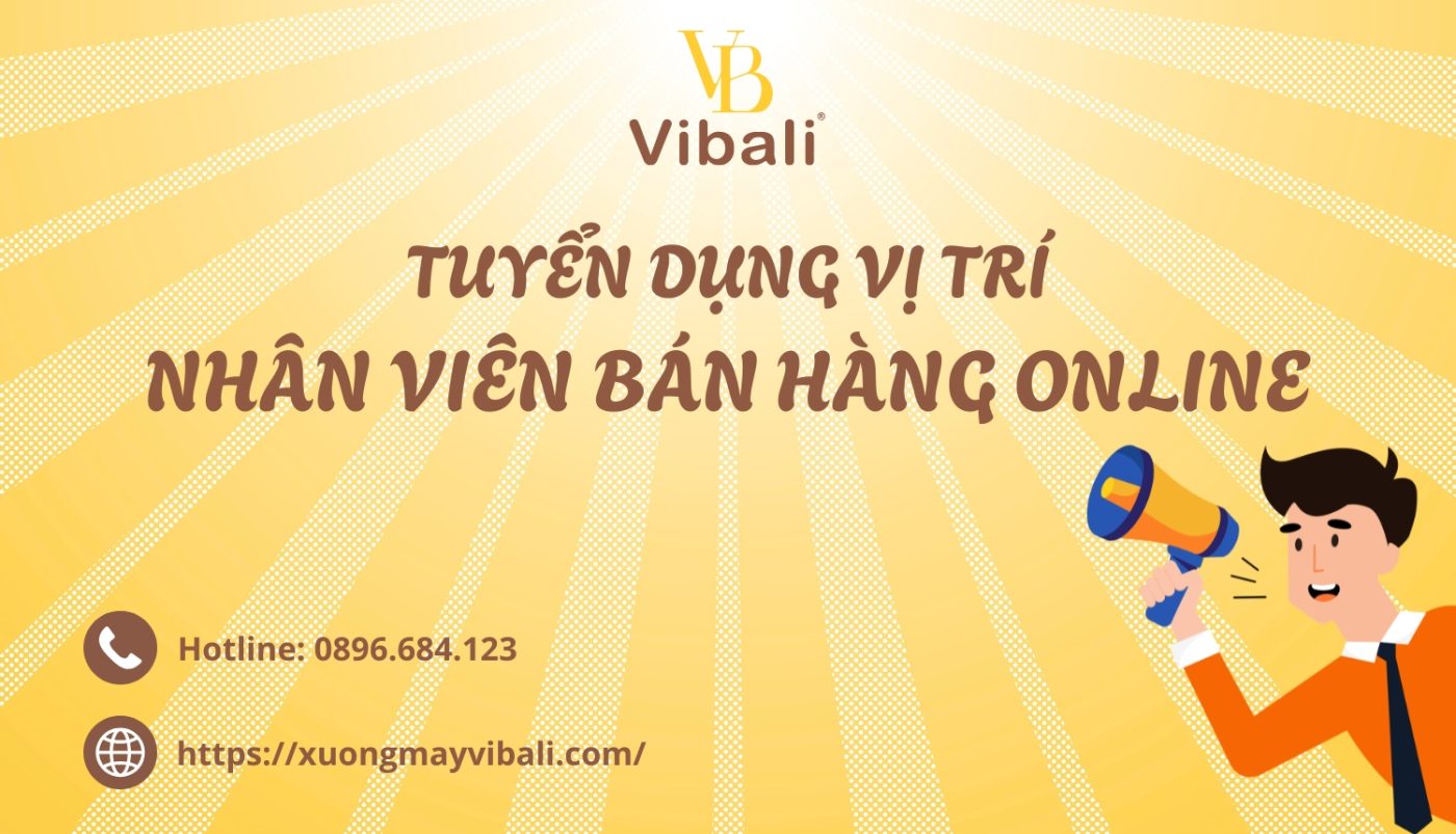 TUYEN DUNG nhan vien ban hang ONLINE