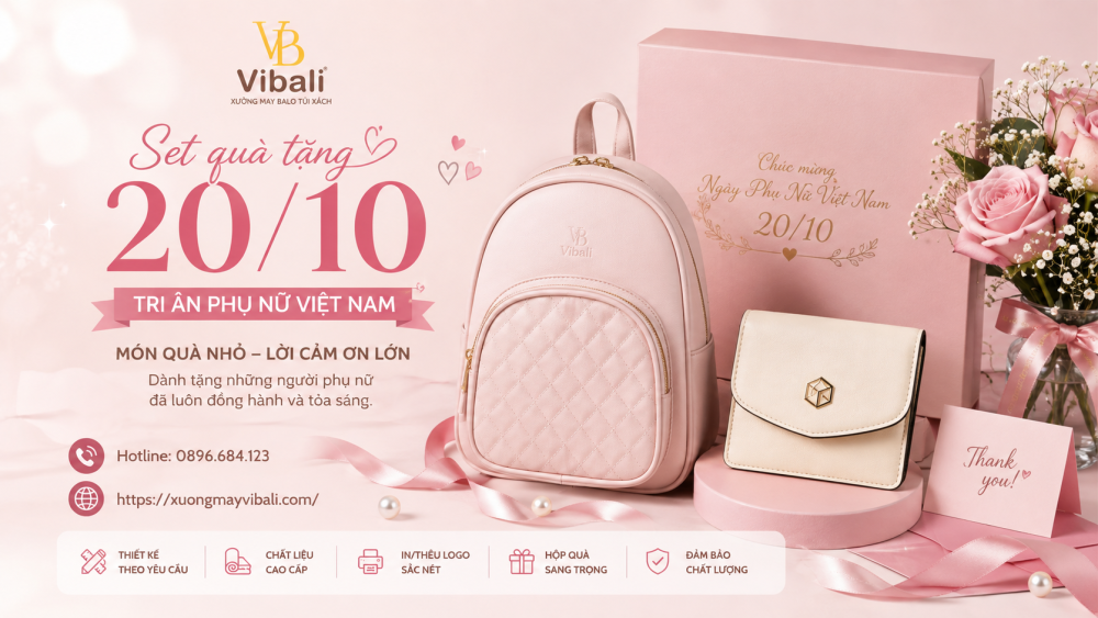 Quà Tặng 20/10: 9 Món Quà Ý Nghĩa Cho Nhân Viên, Đối Tác Quà tặng 20/10 thiết thực dành cho nhân viên, khách hàng và đối tác nữ.