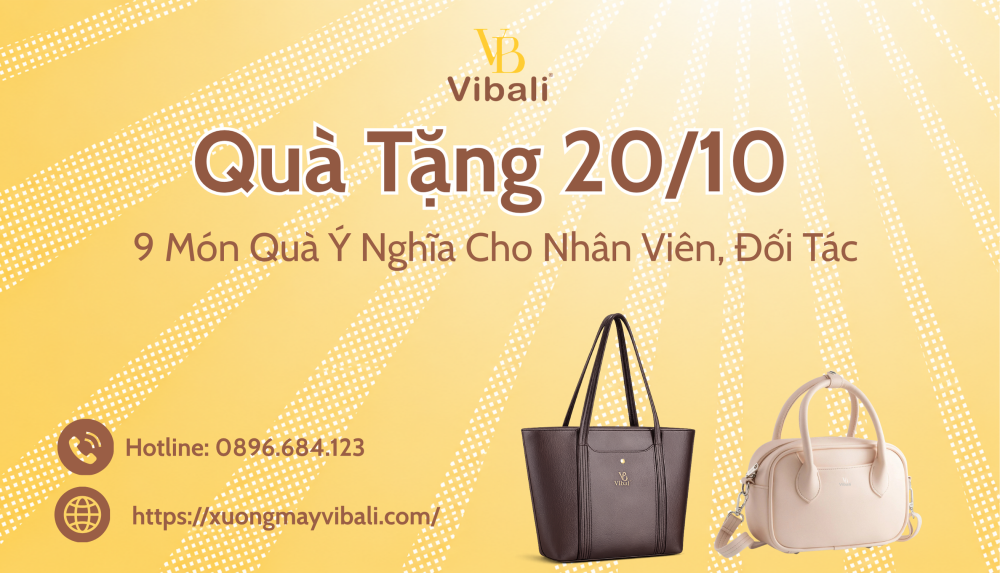 10 món quà tặng 20/10 thiết thực cho nhân viên, khách hàng và đối tác nữ