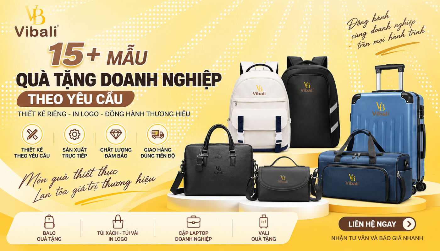 15+ Mẫu Quà Tặng Doanh Nghiệp Theo Yêu Cầu Đẹp, Thiết Kế Riêng, In Logo 15 mau qua tang doanh nghiep theo yeu cau gia re 1