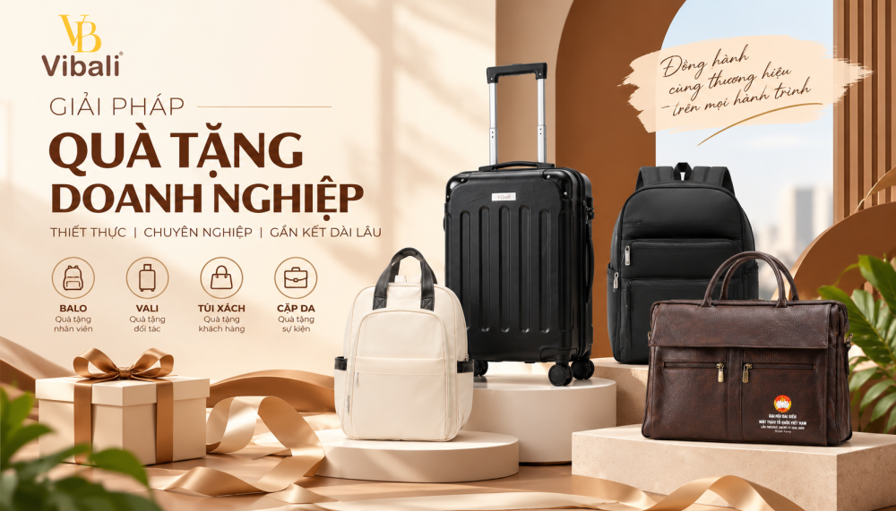 Quà Tặng Doanh Nghiệp Cuối Năm | Balo, Vali, Túi Xách In Logo Quà Tặng Doanh Nghiệp Cuối Năm | Balo, Vali, Túi Xách In Logo