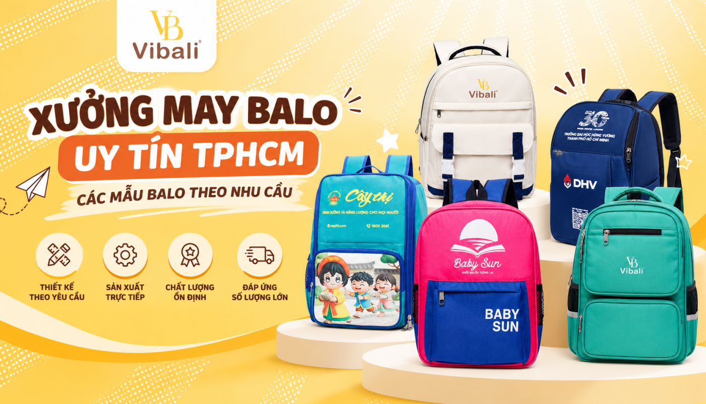 Balo Học Sinh – 7 Mẫu Đẹp Từ Xưởng Sản Xuất Vibali Balo Học Sinh: 7 Mẫu Đẹp Từ Xưởng Sản Xuất Vibali